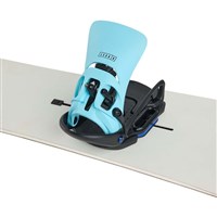 Burton Women's Lexa X EST Step On Snowboard Bindings - Light Teal / Black