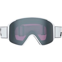Anon M4 Goggle Cylindrical + Bonus Lens + MFI Face Mask - White Frame w/ Perceive Sunny Onyx Lens (2035417Z59)