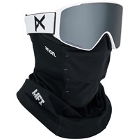 Anon M4 Goggle Cylindrical + Bonus Lens + MFI Face Mask - White Frame w/ Perceive Sunny Onyx Lens (2035417Z59)