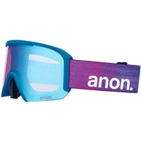 Anon Nesa S Goggles + Bonus Lens - Pink Denim Frame w/ Perceive Variable Blue Lens (3054910E4S)