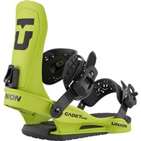 Union Youth Cadet Pro Snowboard Bindings - Cyber Lime