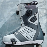 DC Men's Judge Step On Double Boa Snowboard Boots - Dark Grey / Grey