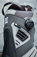 DC Men's Judge Step On Double Boa Snowboard Boots - Dark Grey / Grey