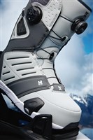 DC Men's Judge Step On Double Boa Snowboard Boots - Dark Grey / Grey