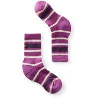 Smartwool Kids' Hike Light Cushion Striped Crew Socks