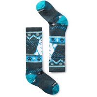 Smartwool Wintersport Full Cushion Polar Bear Pattern OTC Socks - Youth - Twilight Blue