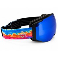 Destroyer Pioneer Goggle - Tie Dye / White Frame w/ Red + Yellow Lenses (81902024)