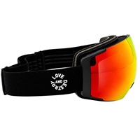 Destroyer Pioneer Goggle - Black / White Frame w/ Red + Yellow Lenses (81902012)