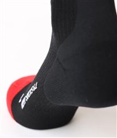 Lenz Heat Socks 6.1 Toe Cap Merino Compression - Black