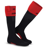 Lenz Heat Socks 7.1 Toe Cap Race - Black / Red
