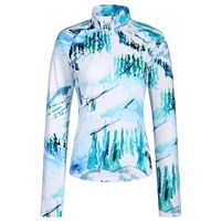 Obermeyer Women's Oly Baselayer Zip Top - Silver Queen
