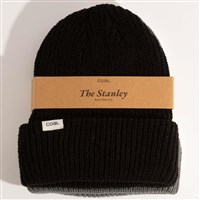 Coal Headwear The Stanley 3-Pack of Knit Beanies - Black / Storm / Bone