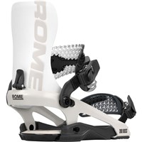 Rome Men's 390 BOSS FW FULLWRAP Snowboard Bindings - Ivory
