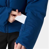 Helly Hansen Juniors' Nora Short Puffy Ski Jacket - Dark Blue