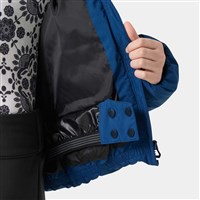 Helly Hansen Juniors' Nora Short Puffy Ski Jacket - Dark Blue