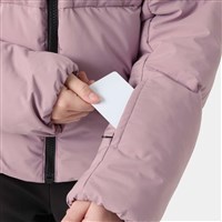 Helly Hansen Juniors' Nora Short Puffy Ski Jacket - Purple Clay