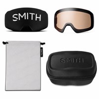 Smith 4D Mag S Goggle - Black Frame w/ CP Pro Photochromic Red Mirror + CP Storm Amber Lenses (M007600JX994V)