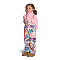 Obermeyer Girl's Snoverall Print Bib Pant - Quilted Fox