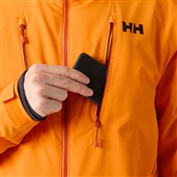 Helly Hansen Men's Alpha 4.0 Ski Jacket - Ignite Orange