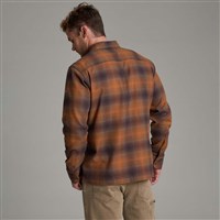 Kuhl Dillingr Flannel LS Shirt - Men's - Rusted Sun