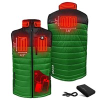 ActionHeat Men's Philadelphia Eagles 5V Heated Puffer Vest - Green / Black
