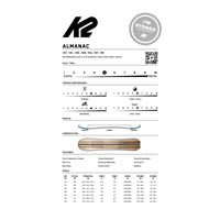 K2 Unisex Almanac Snowboard