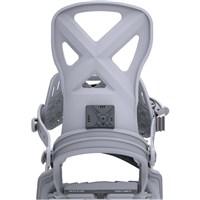 Bent Metal Men's Anvil Snowboard Bindings - Grey