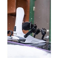 Arbor Men's Utility Snowboard Bindings - White / Black