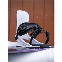 Arbor Men's Utility Snowboard Bindings - White / Black