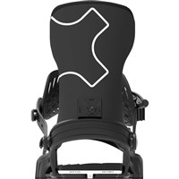 Bent Metal Men's Axtion Snowboard Bindings - Black