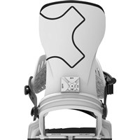 Bent Metal Men's Axtion Snowboard Bindings - White