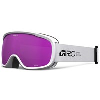 Giro Buster Goggles - White Frame / Amber Pink Buster Lens (7171695)