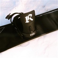 Ride Men's Drone Snowboard Bindings - Black