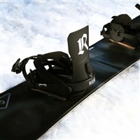 Ride Men's Drone Snowboard Bindings - Black