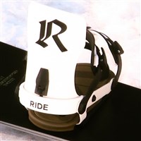 Ride Men's Drone Snowboard Bindings - White