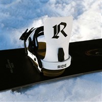 Ride Men's Drone Snowboard Bindings - White
