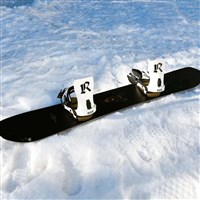 Ride Men's Drone Snowboard Bindings - White