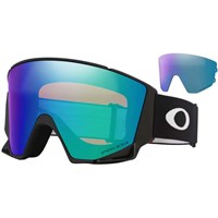 Oakley Flow L Matte Black Goggle - Matte Black Frame w/ Prizm Argon + Prizm Iced Irid Lenses (OO7145-03)