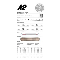 K2 Men's Gateway Pop Snowboard