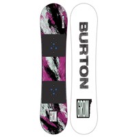 Burton Kids' Grom Snowboard - Purple / Teal