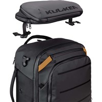 Kulkea Kayda 36 Travel Backpack - Midnight Black / Gold