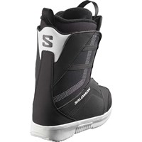 Salomon Youth Project Boa Snowboard Boots - Black / Black / White