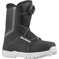 Salomon Youth Whipstar Boa Snowboard Boots - Black / Black / White