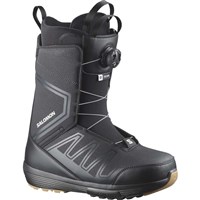 Salomon Men's Faction Boa Snowboard Boots - Black / Black / Black