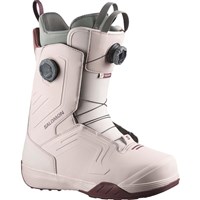 Salomon Men's Dialogue Dual Boa Snowboard Boots - Rainy Day / Huckleberry / Castor Gray