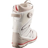 Salomon Women's Ivy Boa SJ Boa Snowboard Boots - Almond Milk / White Pepper / Haute Red