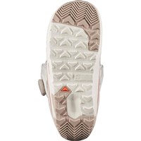 Salomon Women's Ivy Boa SJ Boa Snowboard Boots - Almond Milk / White Pepper / Haute Red
