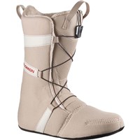 Salomon Women's Ivy Boa SJ Boa Snowboard Boots - Almond Milk / White Pepper / Haute Red