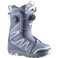 Salomon Women's Ivy Boa SJ Boa Snowboard Boots - Grisaille / Ballad Blue / Steel Gray
