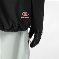 Salomon Men's Venom Full Zip Shell Jacket - Deep Black